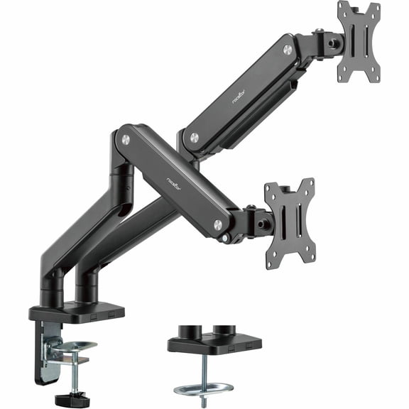Rocstor ErgoReach Mounting Arm for LED Display, LCD Display, Monitor, Matt Black, Landscape/Portrait