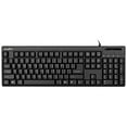 thumbnail image 1 of Rocstor KS20T Keyboard with Smartcard Reader - 104 Keys - QWERTZ Layout - Smart Card Reader - USB - Black - TAA Compliant, 1 of 8