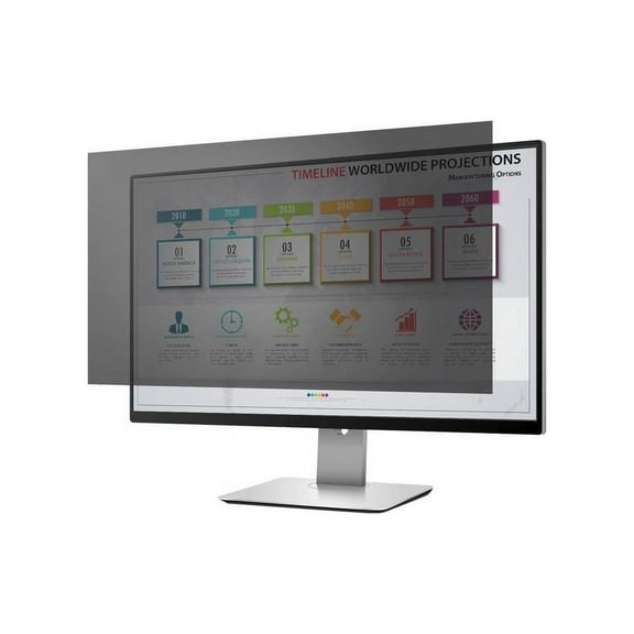Rocstor - PV0020-B1 - Rocstor PrivacyView Premium Privacy Filter for 32 Widescreen Monitor - For 32 Monitor/Display -