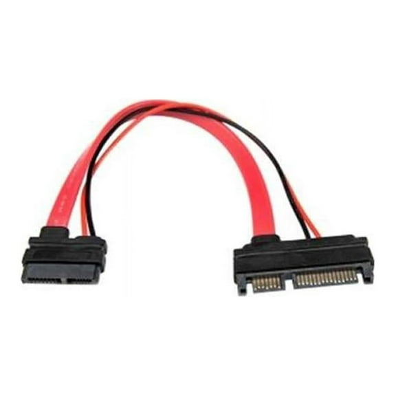 Rocstor Premium 6" Slimline SATA to SATA Adapter w/ Power F/M SATA
