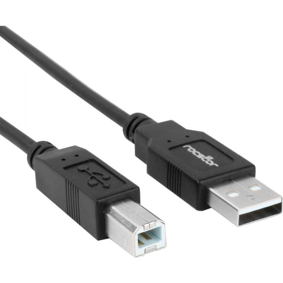 Rocstor Premium High Speed USB 2.0 - 6 ft USB cable - 4 pin USB Type A (M) - 4 pin USB Type B (M) - 1.8 m (USB / Hi-Speed USB ) - Type A Male - Type B Male - For printers, scanners or external USB ...