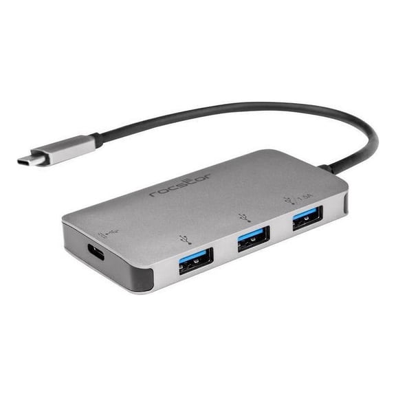 Rocstor Premium USB-C to USB-A Hub with 100W Power Delivery