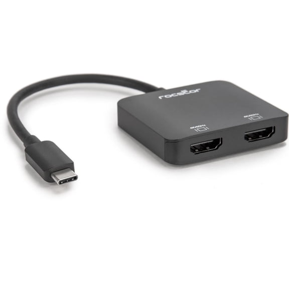 Rocstor Premium USB-C to Dual HDMI Multi Monitor Adapter Y10A203B1