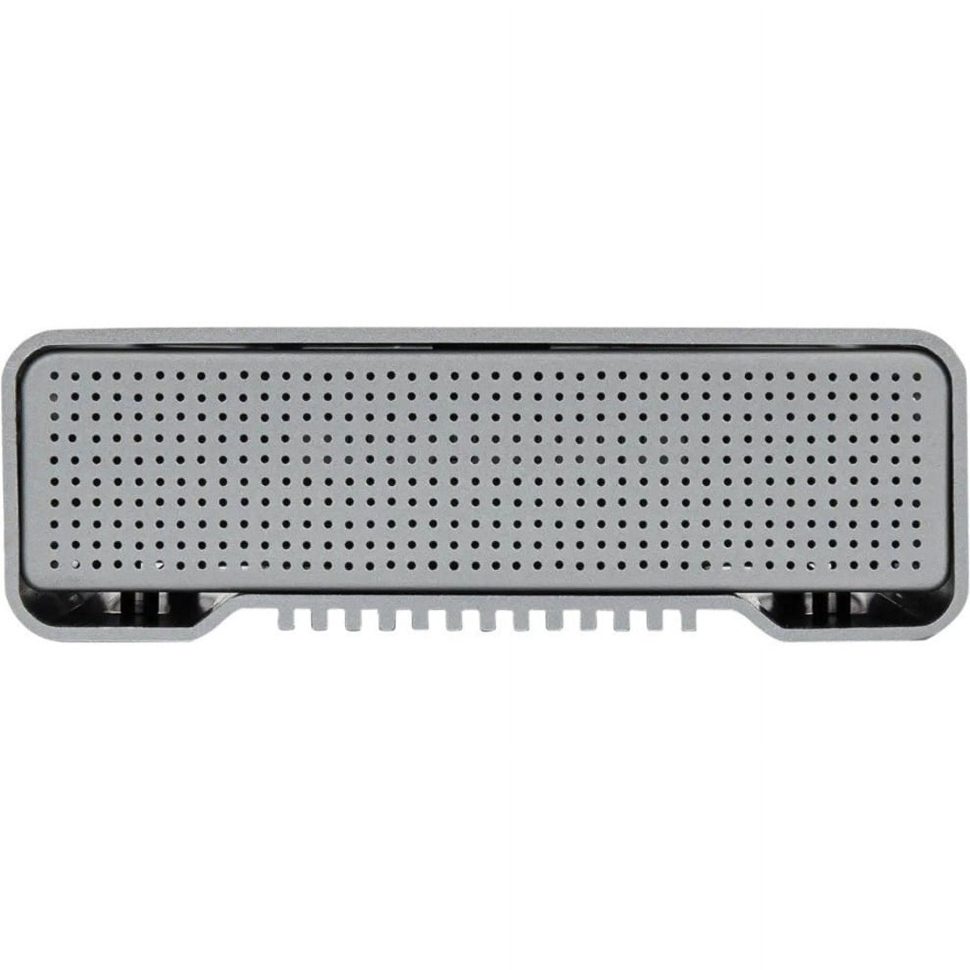 Rocstor Rocpro D90 10 TB Desktop Rugged Hard Drive - 3.5" External - SATA [SATA/600] - Aluminum Gray (g35113-a1)