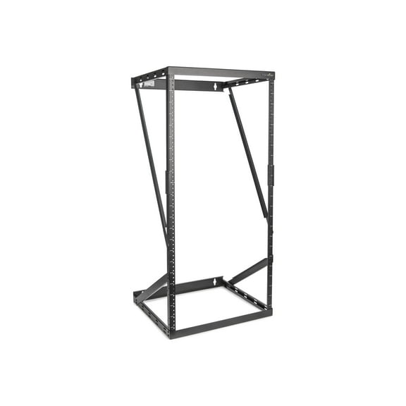 Rocstor Y10E041B1 Open-Frame Wall-Mount Rack 8U