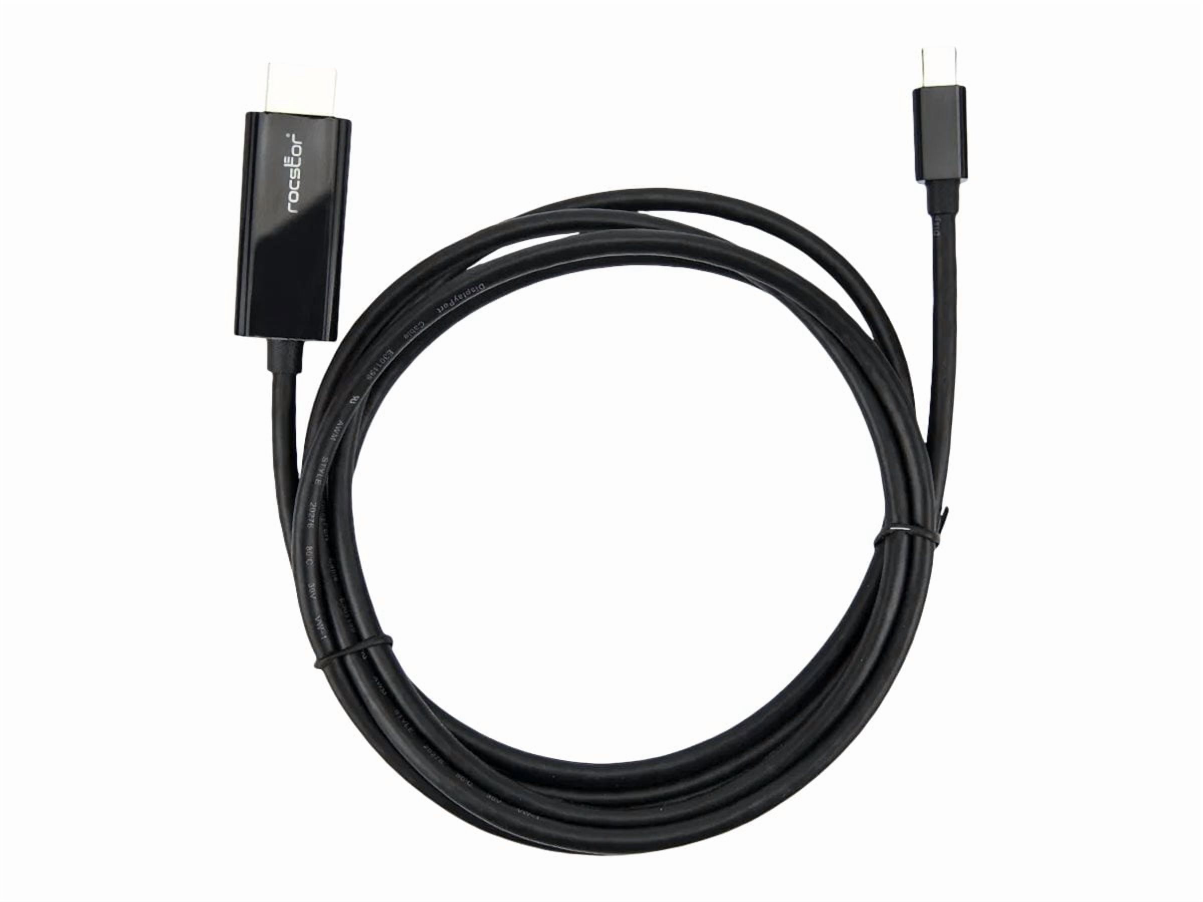 Rocstor Premium Mini DisplayPort to HDMI cable