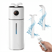 Rocyis Humidifier for Room Home Bedroom, 16L 4.2Gal Cool Mist Tower Top Fill Large Humidifier with Essential Oils, Whole House Floor Humidifiers for Plants, with Remote, 360  Nozzle