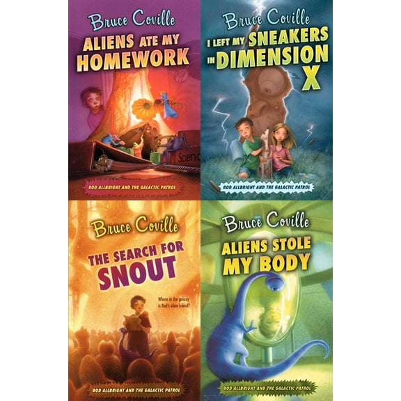 Rod Allbright and the Galactic Patrol Aliens Ate My Homework Collected Set: Aliens Ate My Homework; I Left My Sneakers in Dimension X; The Search for Snout; A, (Paperback)