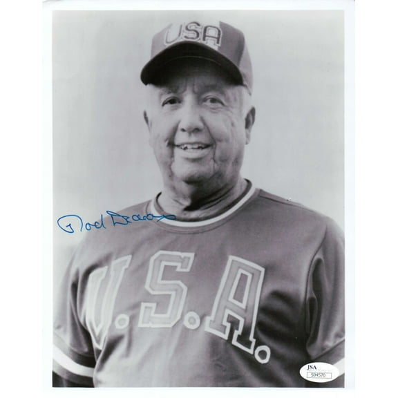 Rod Dedeaux Signed Autographed 8X10 Photo Legendary Coach JSA S94570