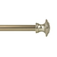 thumbnail image 1 of Rod Desyne Amulet 7/16" Cafe Curtain Rod Extends - Satin Nickel, 1 of 2