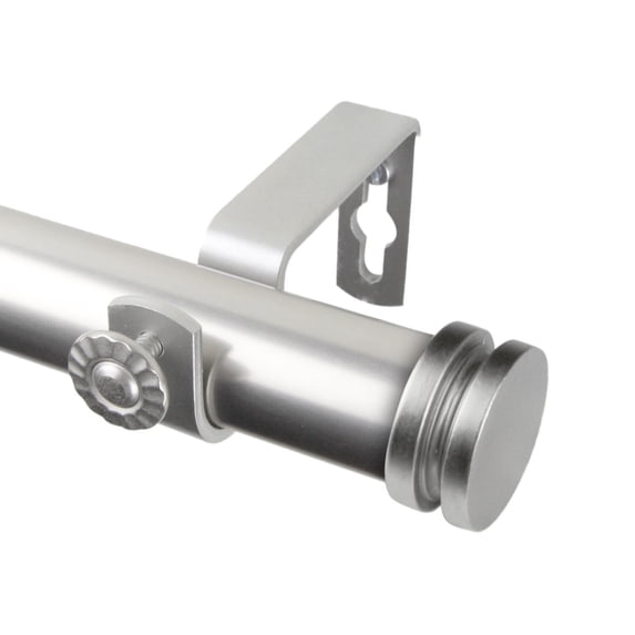 Rod Desyne Bun 1" Curtain Rod - Satin Nickel