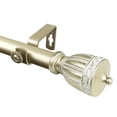 thumbnail image 1 of Rod Desyne Debussy 1" Curtain Rod - Light Gold, 1 of 2
