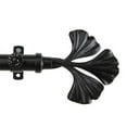 thumbnail image 1 of Fortune 13/16 inch Curtain Rod-Color:Black,Size:48-84", 1 of 2