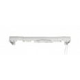 thumbnail image 1 of Rod Desyne Heavy Duty Traverse Rod - Center Open 66-120 inch - White, 1 of 2