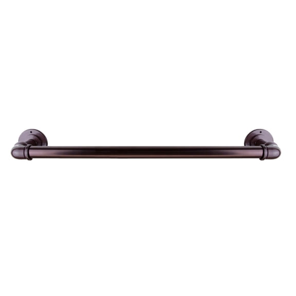Rod Desyne Industrial Pipe Design 18" Closet / Ceiling Rod