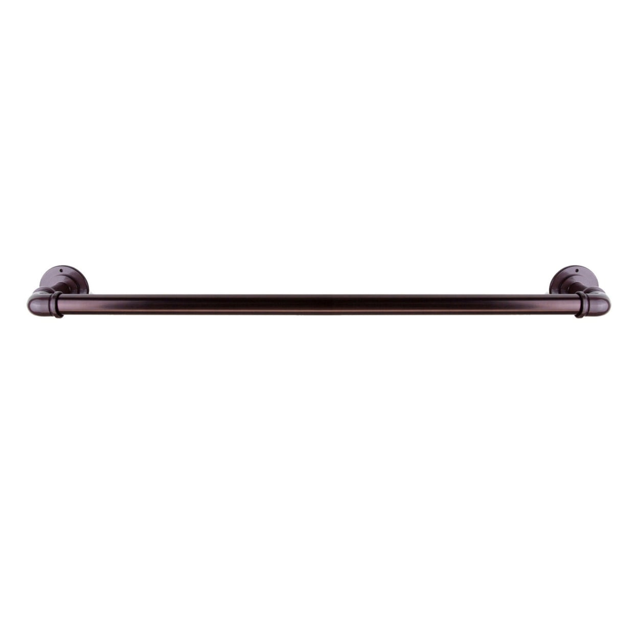 24-Inch Antique Bronze Industrial Wall Mounted Towel Bar
