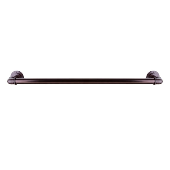 Rod Desyne Industrial Pipe Design 24" Closet / Ceiling Rod