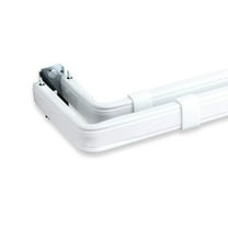 Rod Desyne Lockseam Double Curtain Rod 28-48 inch