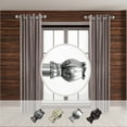 thumbnail image 1 of Rod Desyne Regent 1 - inc  dia. Side Curtain Rod 12-20 inch long , Set of 2-Color:Satin Nickel, 1 of 2