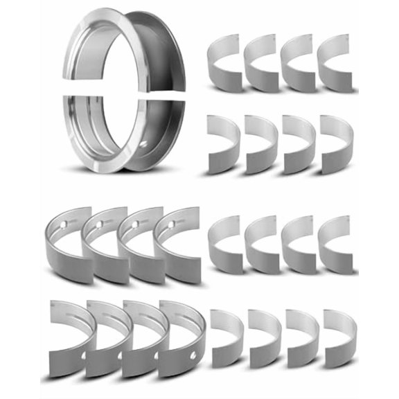 Rod and Main Bearing Kit Fit for Chevy LS LS1 LS3 V8 4.8 5.3 5.7 6.0 6.2L Engine 1997-2013 Some Models, Main Bearings Set Replace MS2199P MB5293SI, Rod Bearings Set Replace CB-663P CR807SI