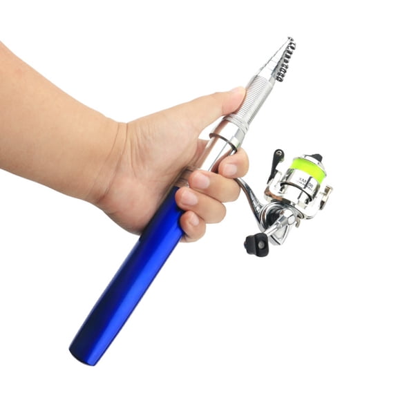 Rod,Metal Reel Reel Alloy Pole Metal Pen Shape Rod Shape Rod Alloy Pole Metal Reel Portable Pen Shape Rod Alloy Pole Xinzy Alloy Rod Portable Fapao Hxber Black 2.1m