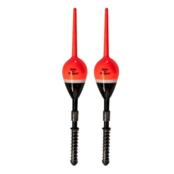 Rod-N-Bobb RevolutionX 7/8" Weighted Stick Bobber - 2 Count Oval