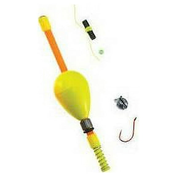 Rod N Bobb's Duzitall 1.25 Weighted Orange Slip Bobber Multi-Colored