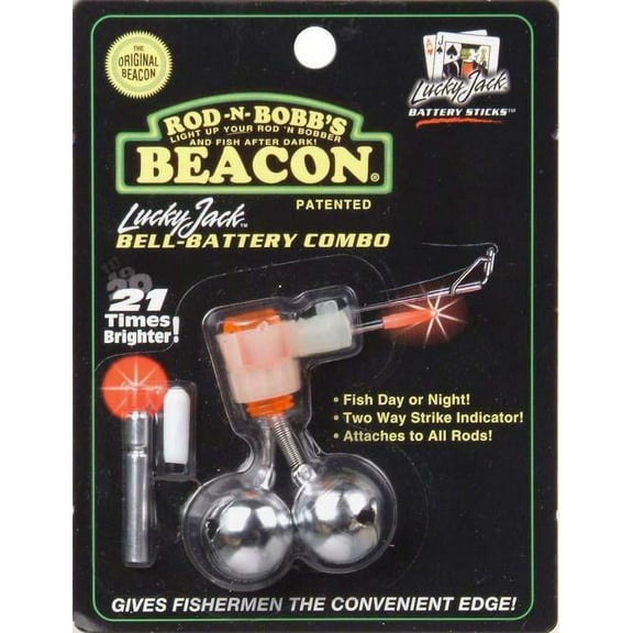 Rod-N-Bobb's LJ-5005-BBC Lucky Jack Bell Bat Combo Fishing Float