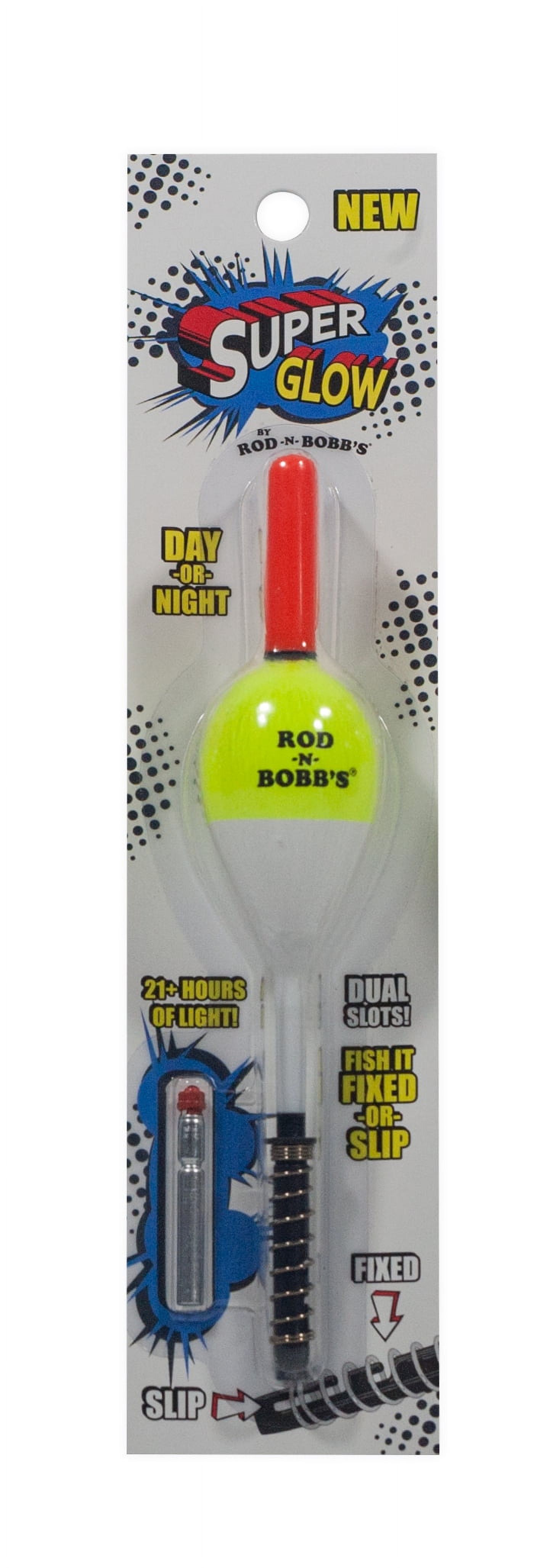 RodNBobb's Super Glow Lighted Fishing Bobber Large Red