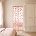 thumbnail image 1 of Rod Pocket Beaded Tassel String Curtain,Shimmer Rose Accent Semi Sheer Room Divider Drape,for Doorway,Window,Closet,Home Decor, 1 of 6