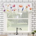 thumbnail image 1 of Rod Pocket Polyester kitchen Curtain Valances for Windows For Indoor Living Room Bedroom Kitchen Decoration 54x18 inch, 1 of 5