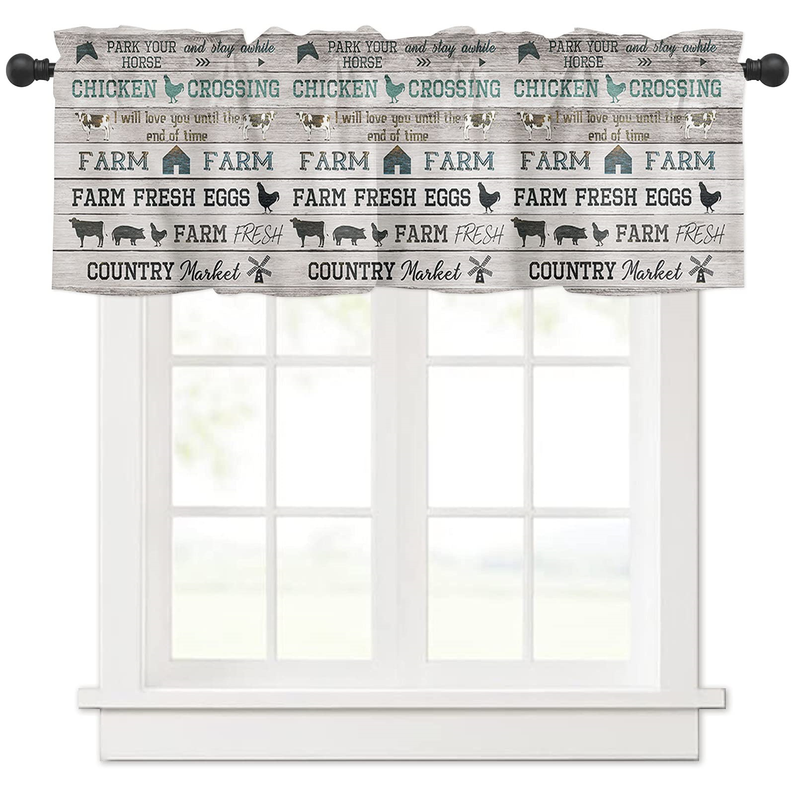 Rod Pocket Window Valances
