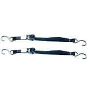 Rod Saver Stainless Steel Ratchet Tie-Down - 1 x 3' - Pair