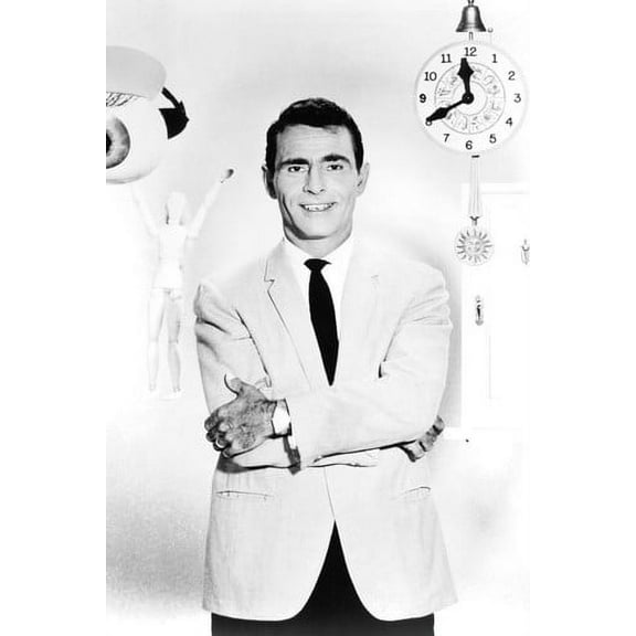 Rod Serling The Twilight Zone Cool TV Promo 24x36 Poster