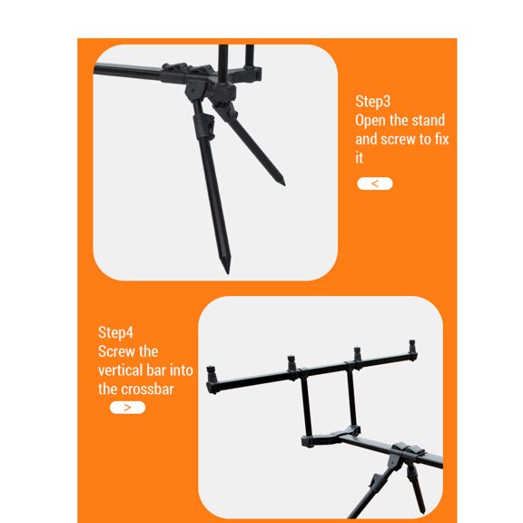 Rod Stand,Pod Stand Adjustable Carp Rod Carp Rod Pod Huiop Hxber Mewmewcat Qisuo Rod Stand Rod Stand Adjustable