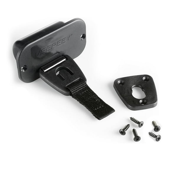 Rod Strap, Fishing Rods Hold Down Strap, Gunwale/Deck Mount Retractable Rod Tie-Down F14200, Self-Retracting Rod Strap ( 1 Pack )