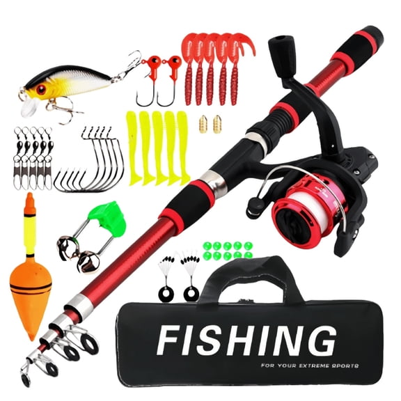 Rod Telescopic Rods Telescopic Rod And Reel 6ft Fiberglass With Reel Chatter Weights Catfish Rigs for Bank Fresh Water Tackle Items Trout Floats Ice Strainer Sturgeon Gear Surf Rigs Ice