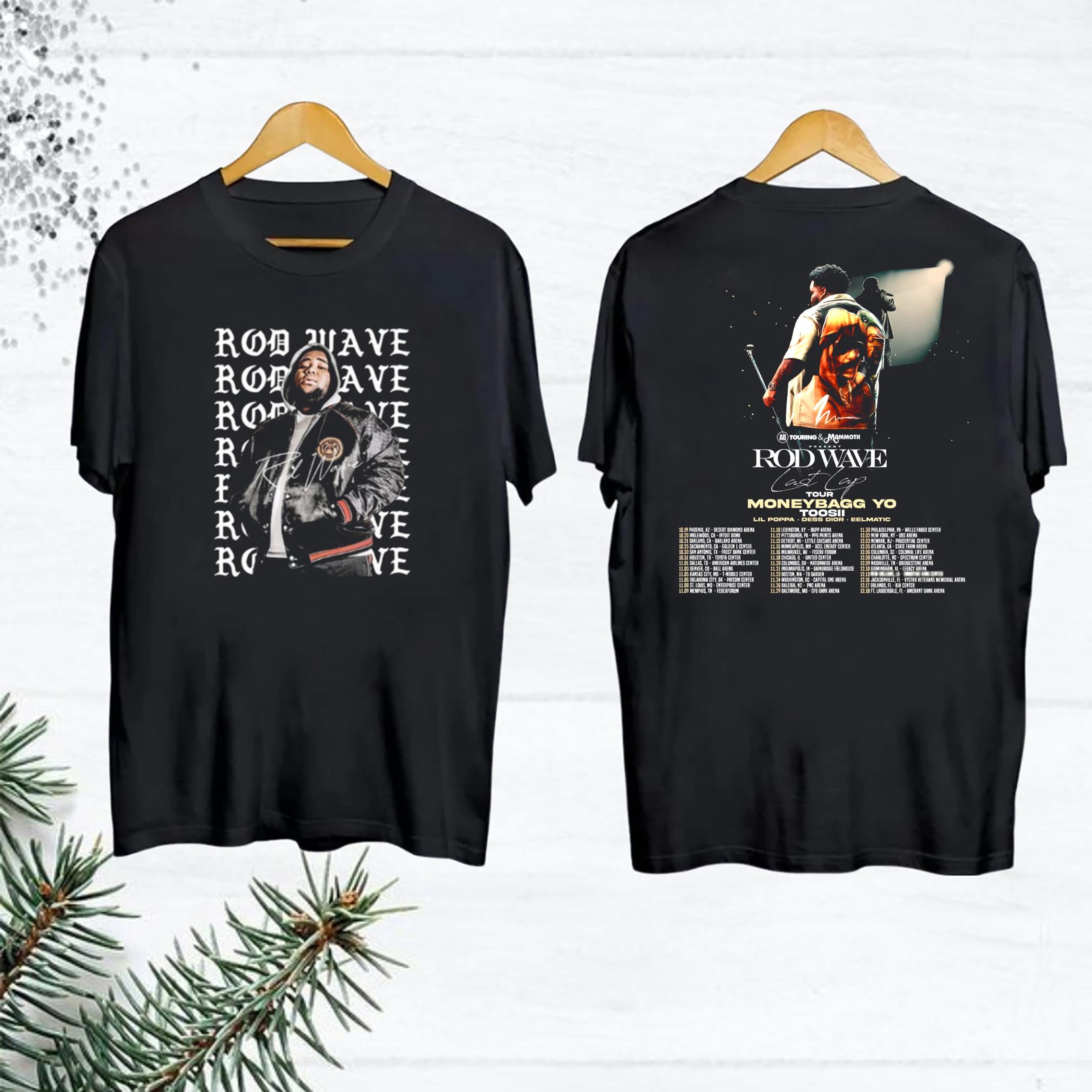 Rod Wave 2024 Concert Shirt, Rod Wave Last Lap Tour 2024 Shirt, Rod