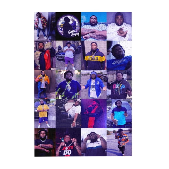 Rod Wave 300 Piece Puzzles,Wooden Jigsaw Puzzle,Home Decor Birthday Party Gift,Fun And Challenging Family Games