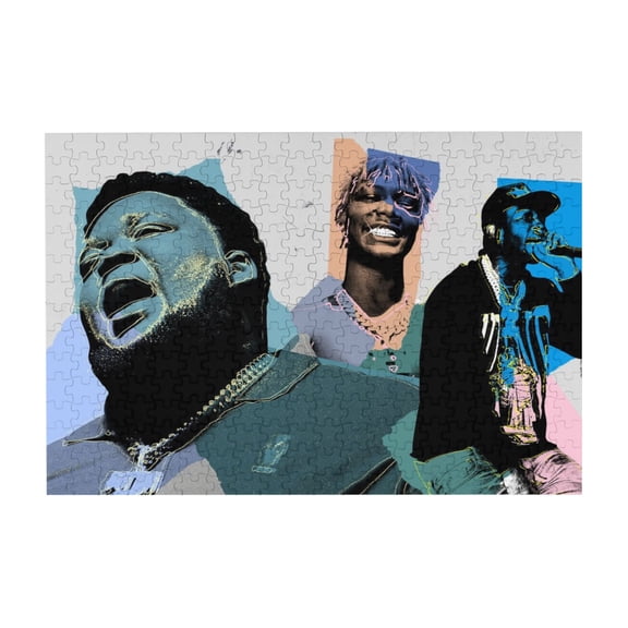 Rod Wave 300 Piece Puzzles,Wooden Jigsaw Puzzle,Home Decor Birthday Party Gift,Fun And Challenging Family Games