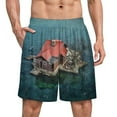 thumbnail image 1 of Rod Wave Album Men's Pajama Pants Sleepwear Lounge Shorts Bottoms Summer Daily Cozy Soft Ice Silk Pajama Shorts Lightweight Home Beach Shorts, 1 of 8