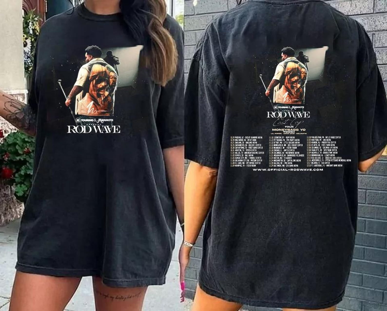 Rod Wave Announces His Last Lap Tour 2024 Shirt Shirt, Size 4Xl, Tee