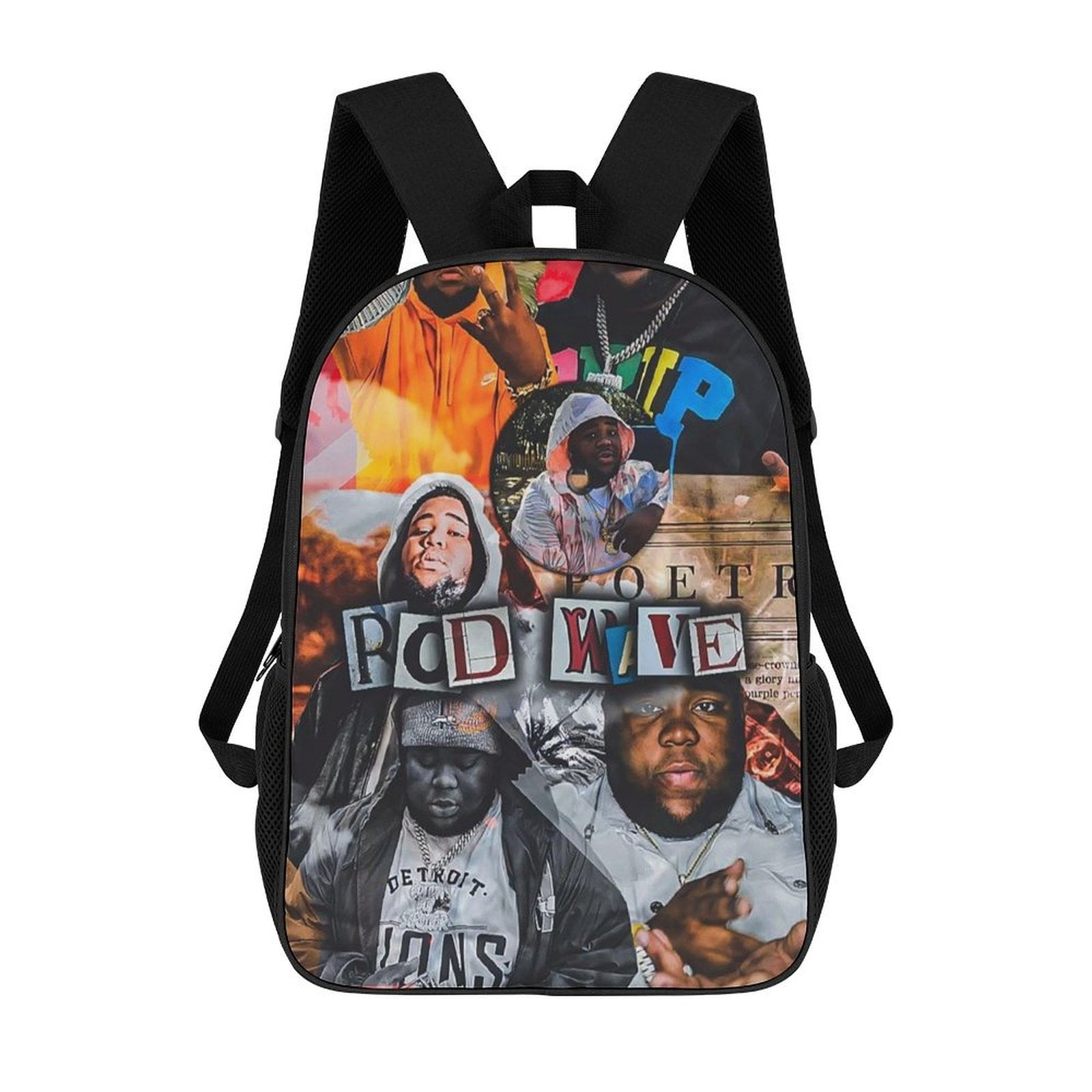Rod Wave Backpack 3D Print Cartoon Anime Backpacks Travel Backpack ...