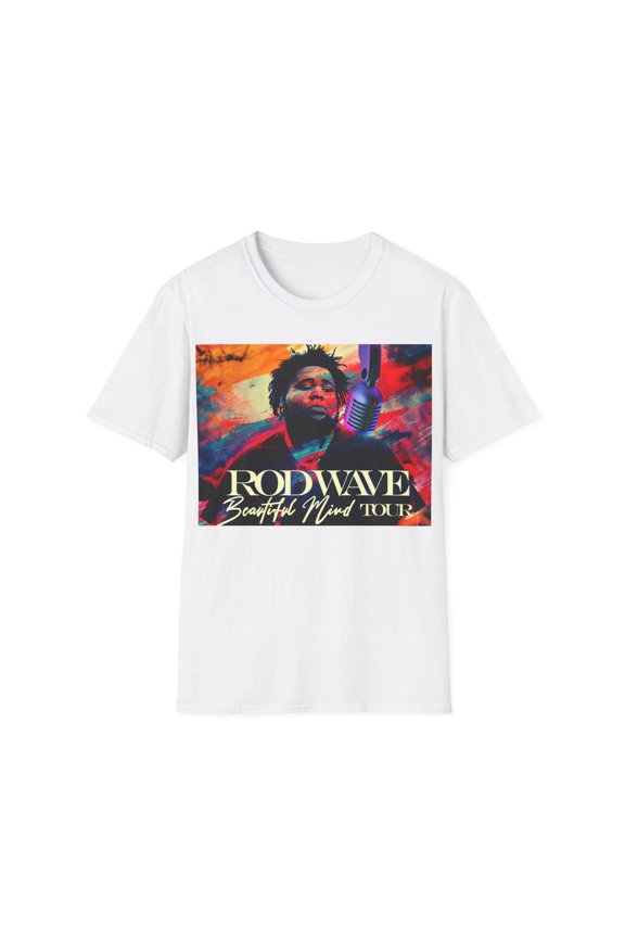 Rod Wave Beautiful Mind Tour Shirt, Rapper Graphic Tee, Hip Hop Concert T-Shirt