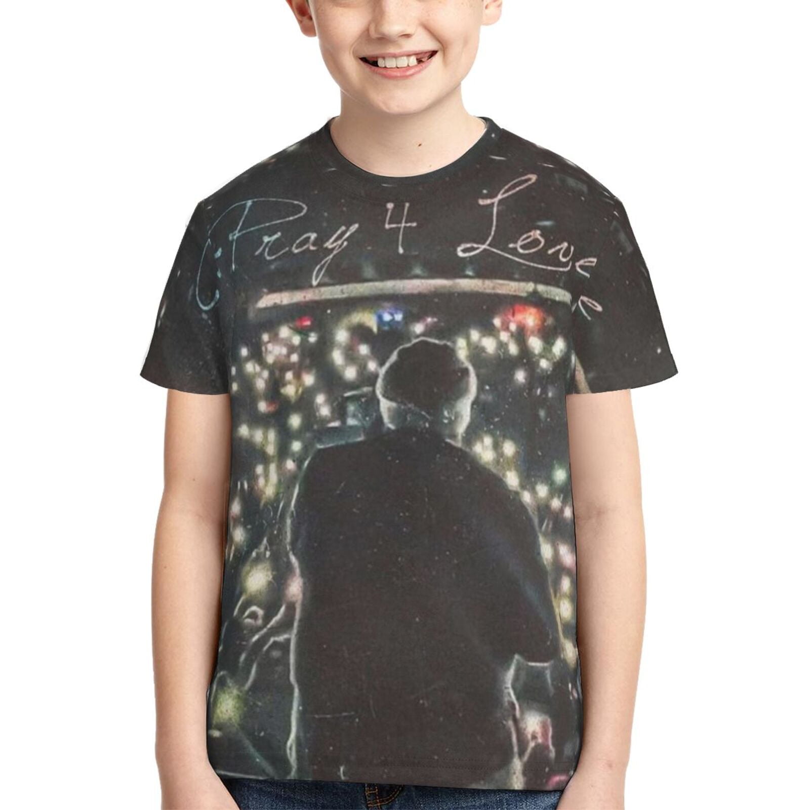 Rod Wave Boys Girls 3D Printed T-Shirt Crewneck Graphic Short Sleeve ...