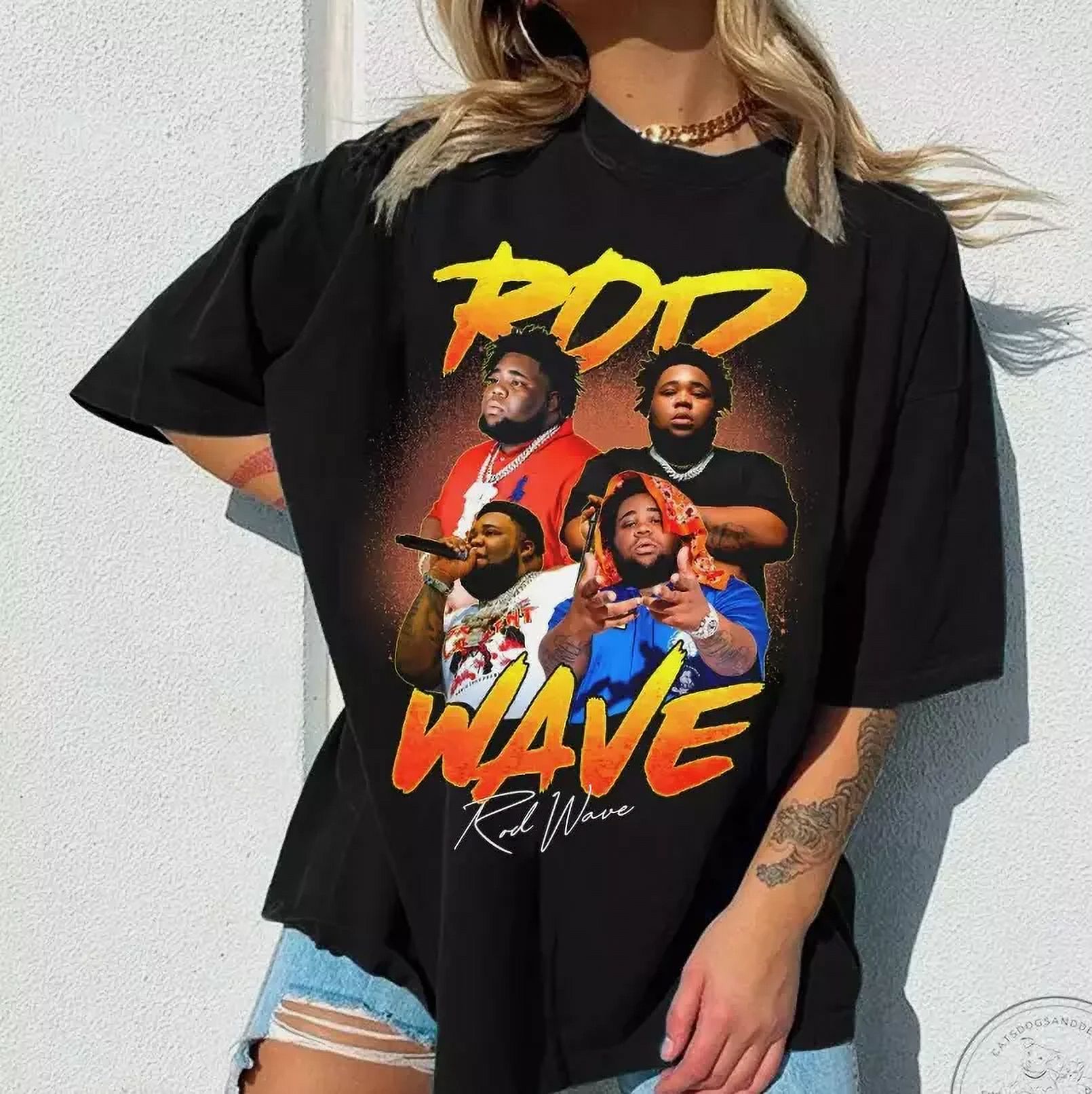 Rod Wave Concert Last Lap Tour 2024 Signature Album TShirt, World Tour