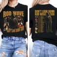 thumbnail image 1 of Rod Wave Don't Look Down Tour 2026 Unisex T-shirt Gift For Fan, 1 of 5