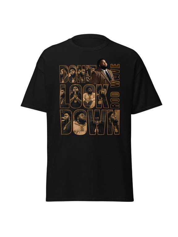 Rod Wave Don’t Look Down Tour T-Shirt, Hip Hop Concert Tee