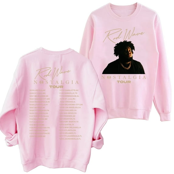 Rod Wave Hoodie New Ablum Nostalgia Hip Hop Music Hoodie Man Woman Harajuku Pullover Tops Sweatshirt Fans Gift