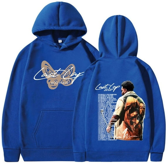 Rod Wave Last Lap 2024 Tour Hoodies Men Women Clothing Hip Hop Fashion Oversized Sweatshirts Autumn Winter Fleece Warm Pullovers